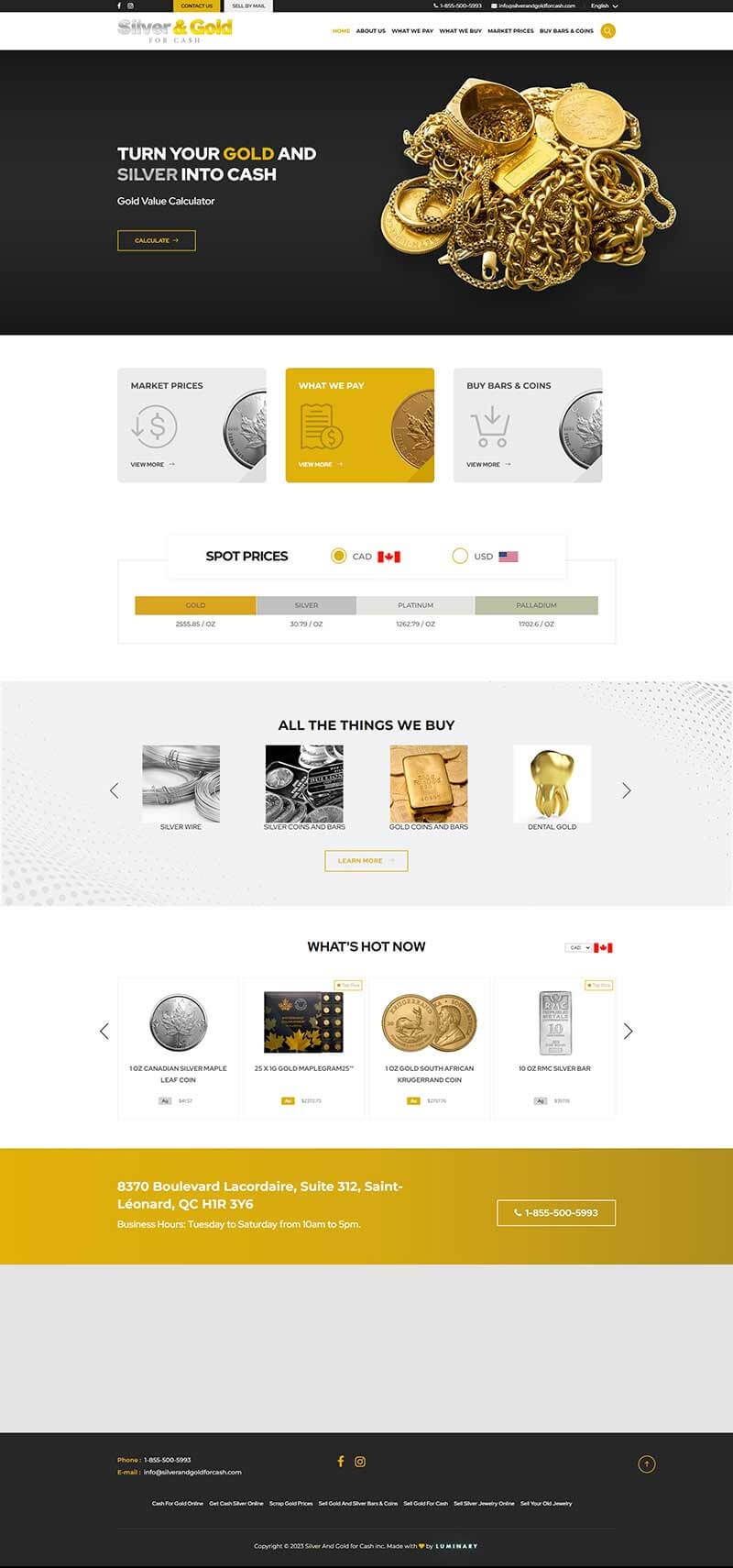 Our Work - White Label Website Design Examples