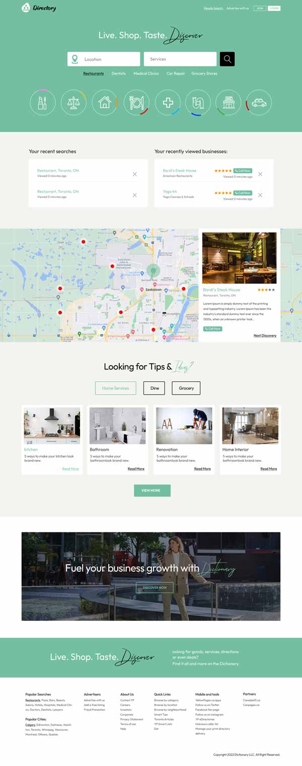 Our Work - White Label Website Design Examples
